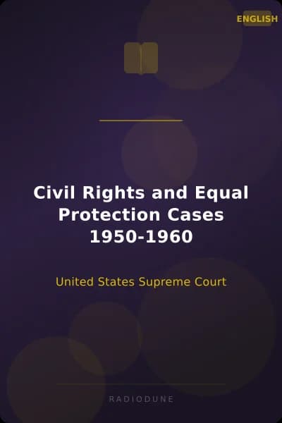 Civil Rights and Equal Protection Cases 1950-1960
