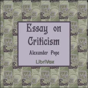 Essay on Criticism