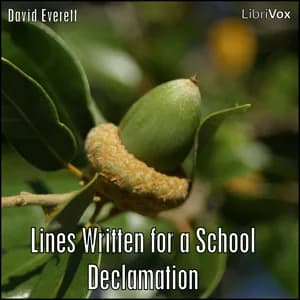 Lines Written for a School Declamation