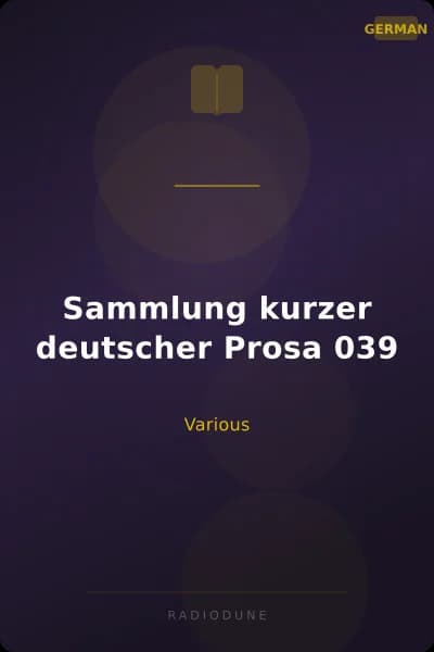 Sammlung kurzer deutscher Prosa 039