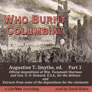 Who Burnt Columbia?