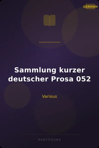 Sammlung kurzer deutscher Prosa 052