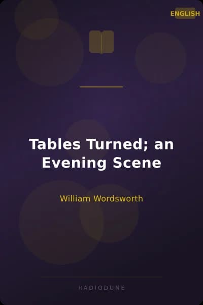 Tables Turned; an Evening Scene