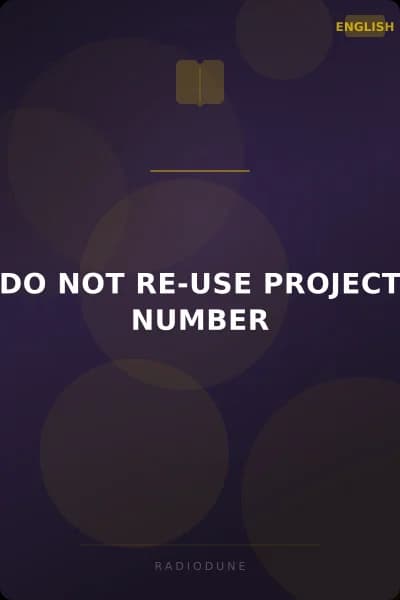 DO NOT RE-USE PROJECT NUMBER