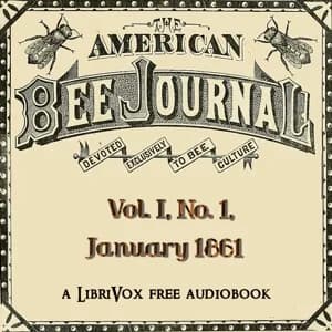 American Bee Journal, Vol. I, No. 1, January 1861