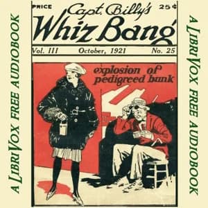 Captain Billy's Whiz Bang, Vol. 3, No. 25, October, 1921