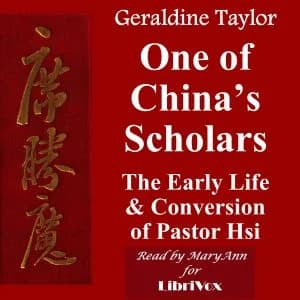 One of China's Scholars