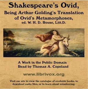 Shakespeare's Ovid, Being Arthur Golding's Translation of the Metamorphoses