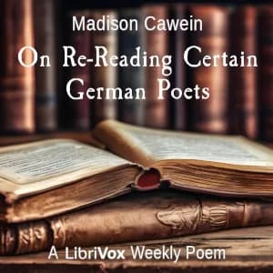 On Re-Reading Certain German Poets