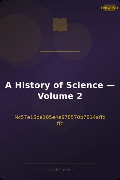 A History of Science — Volume 2