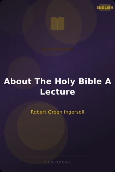 About The Holy Bible A Lecture