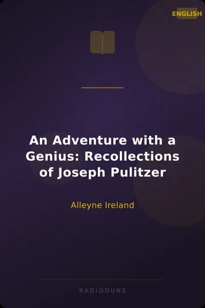 An Adventure with a Genius: Recollections of Joseph Pulitzer