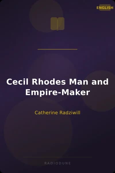 Cecil Rhodes Man and Empire-Maker