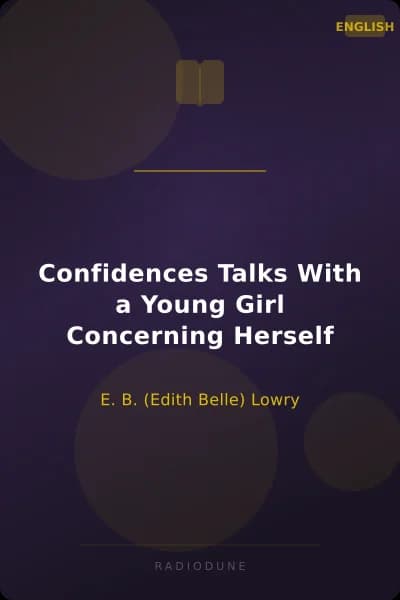 Confidences Talks With a Young Girl Concerning Herself