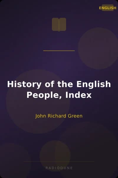 History of the English People, Index