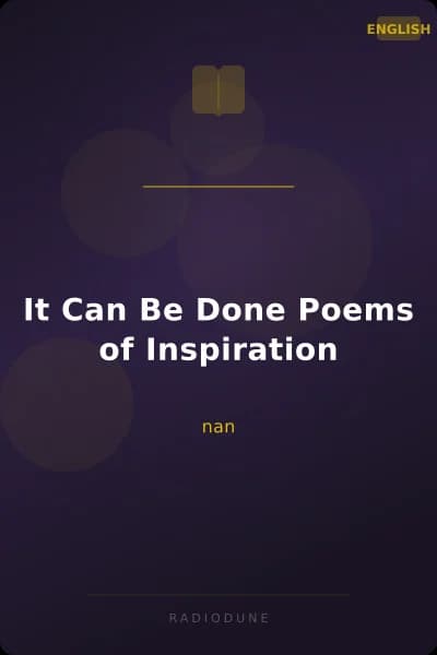 It Can Be Done Poems of Inspiration