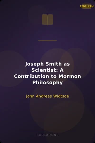 Joseph Smith as Scientist: A Contribution to Mormon Philosophy