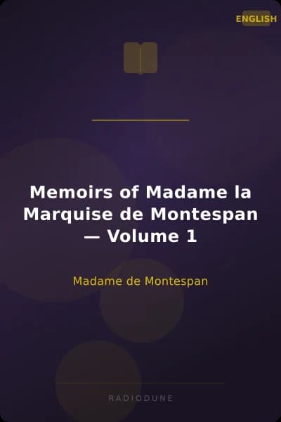 Memoirs of Madame la Marquise de Montespan — Volume 1