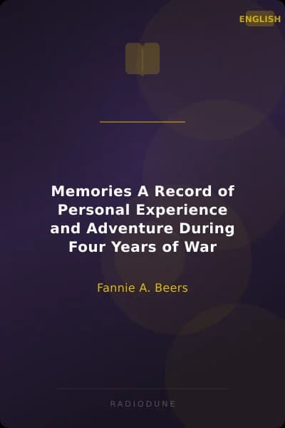 Memories A Record of Personal Experience and Adventure During Four Years of War