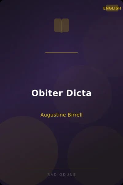 Obiter Dicta
