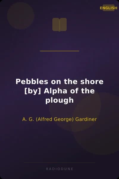 Pebbles on the shore [by] Alpha of the plough