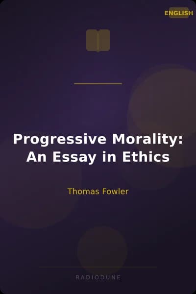 Progressive Morality: An Essay in Ethics