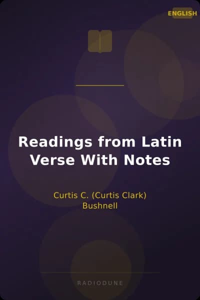 Readings from Latin Verse With Notes