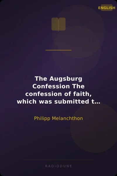 The Augsburg Confession The confession of faith, which was submitted to His Imperial Majesty Charles V at the diet of Augsburg in the year 1530