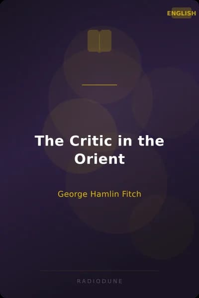 The Critic in the Orient