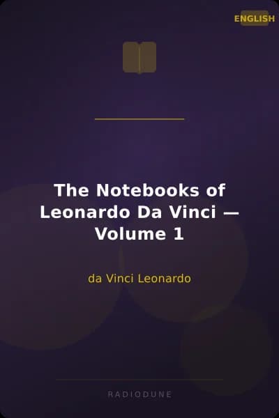 The Notebooks of Leonardo Da Vinci — Volume 1