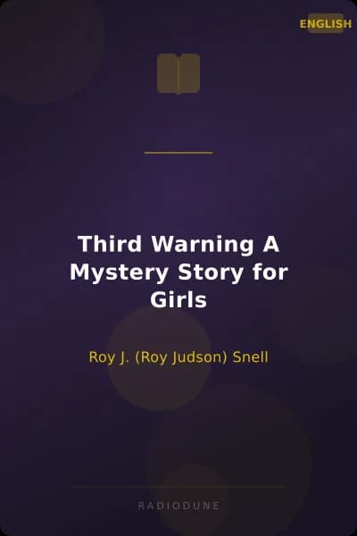 Third Warning A Mystery Story for Girls