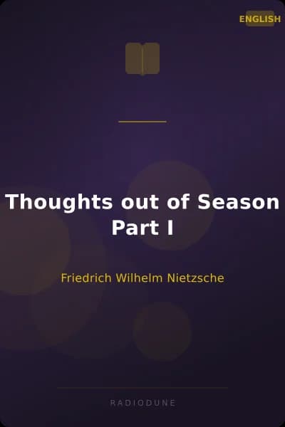 Thoughts out of Season Part I
