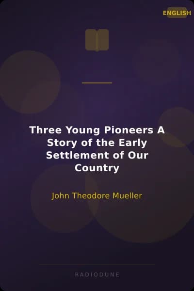 Three Young Pioneers A Story of the Early Settlement of Our Country