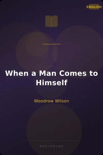 When a Man Comes to Himself