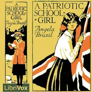 Patriotic School Girl