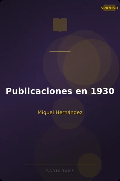 Publicaciones en 1930
