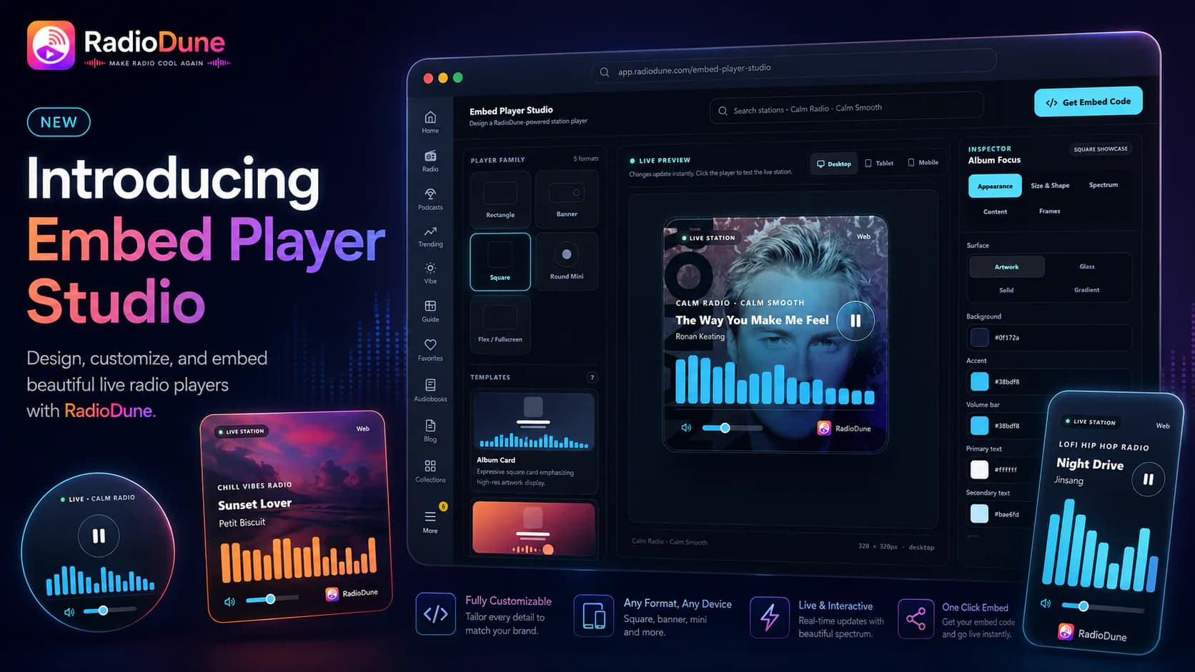 إعلان عن Studio للاضافه