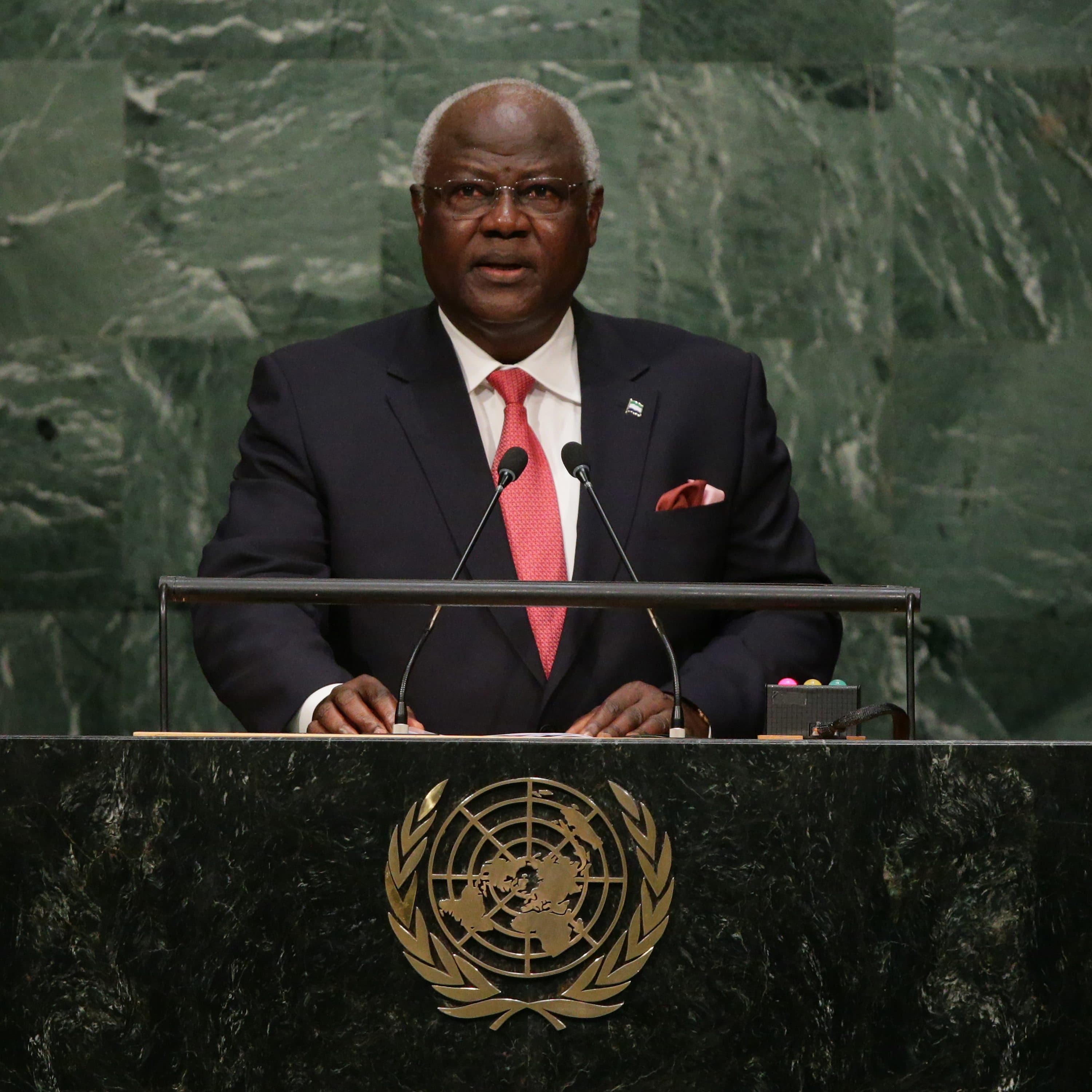 Sierra Leone drops treason charge against ex-president