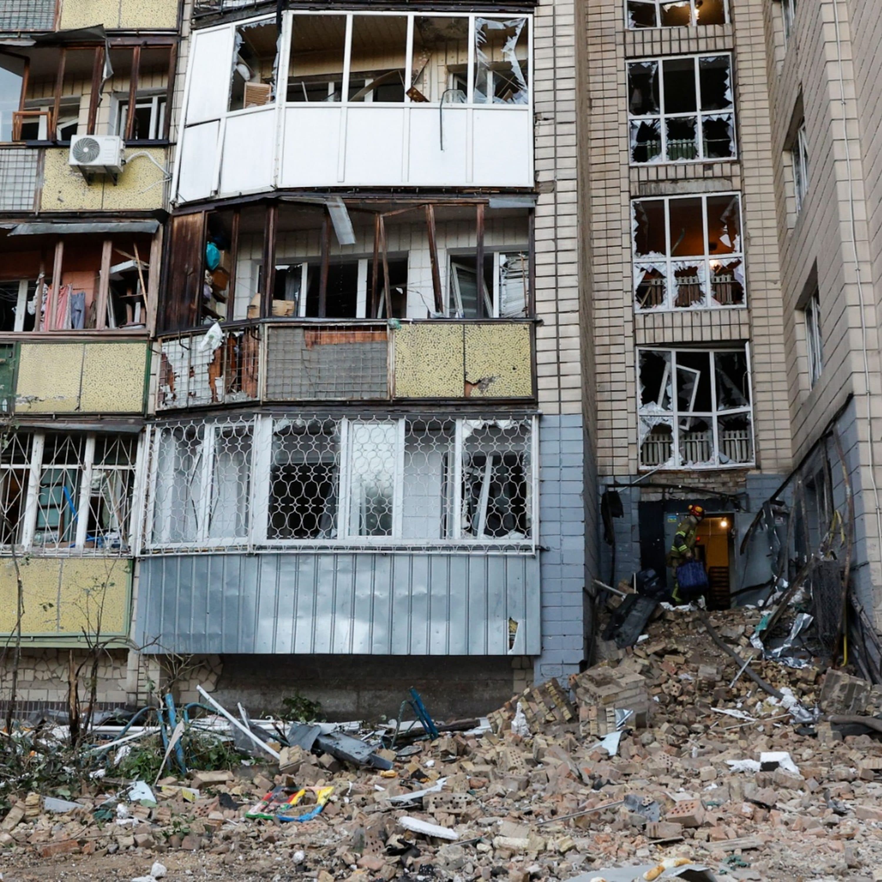 Kyiv hit by major Russian attack