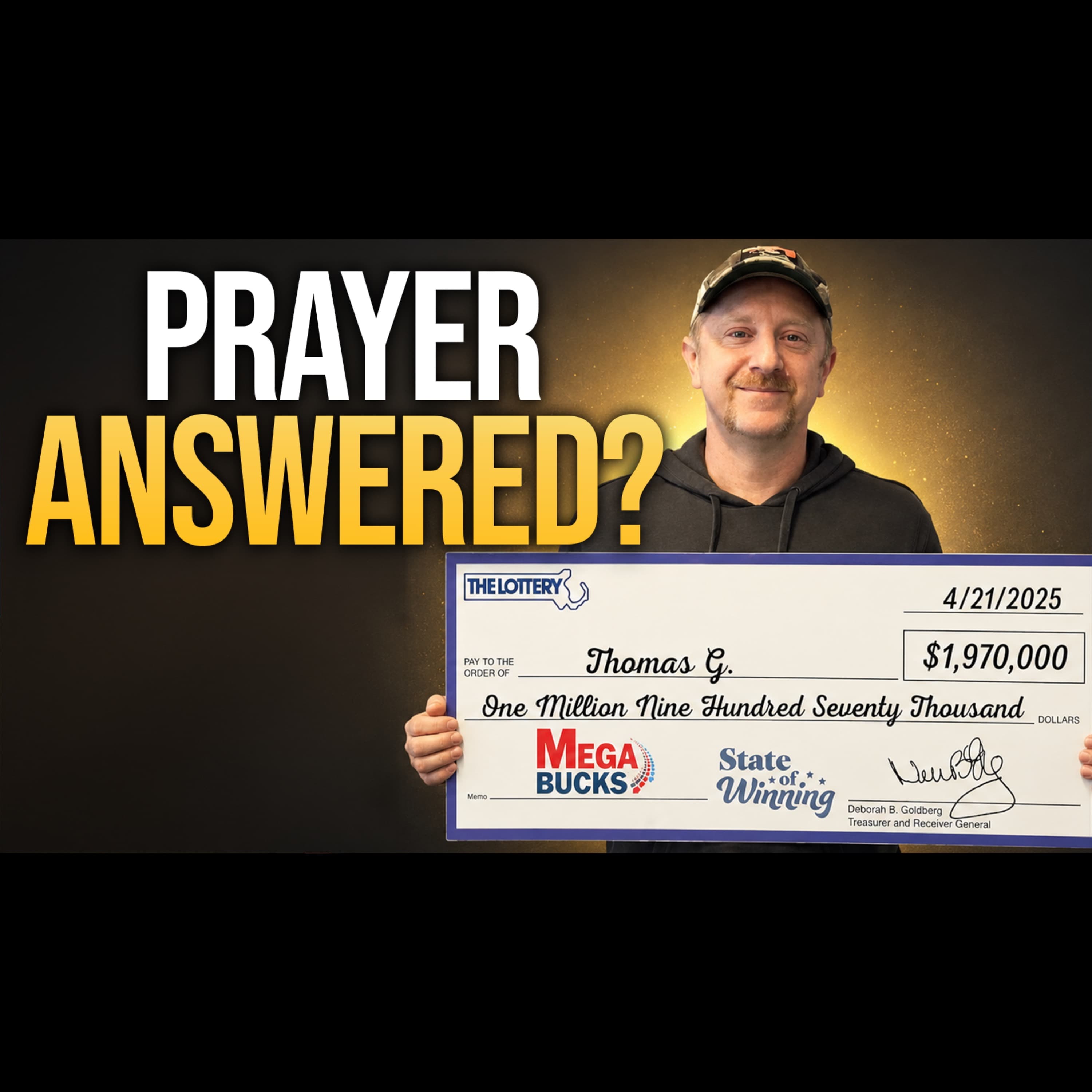 He Prayed for Help... Then Won a $1.97 Million Lottery Jackpot | Tom's Story