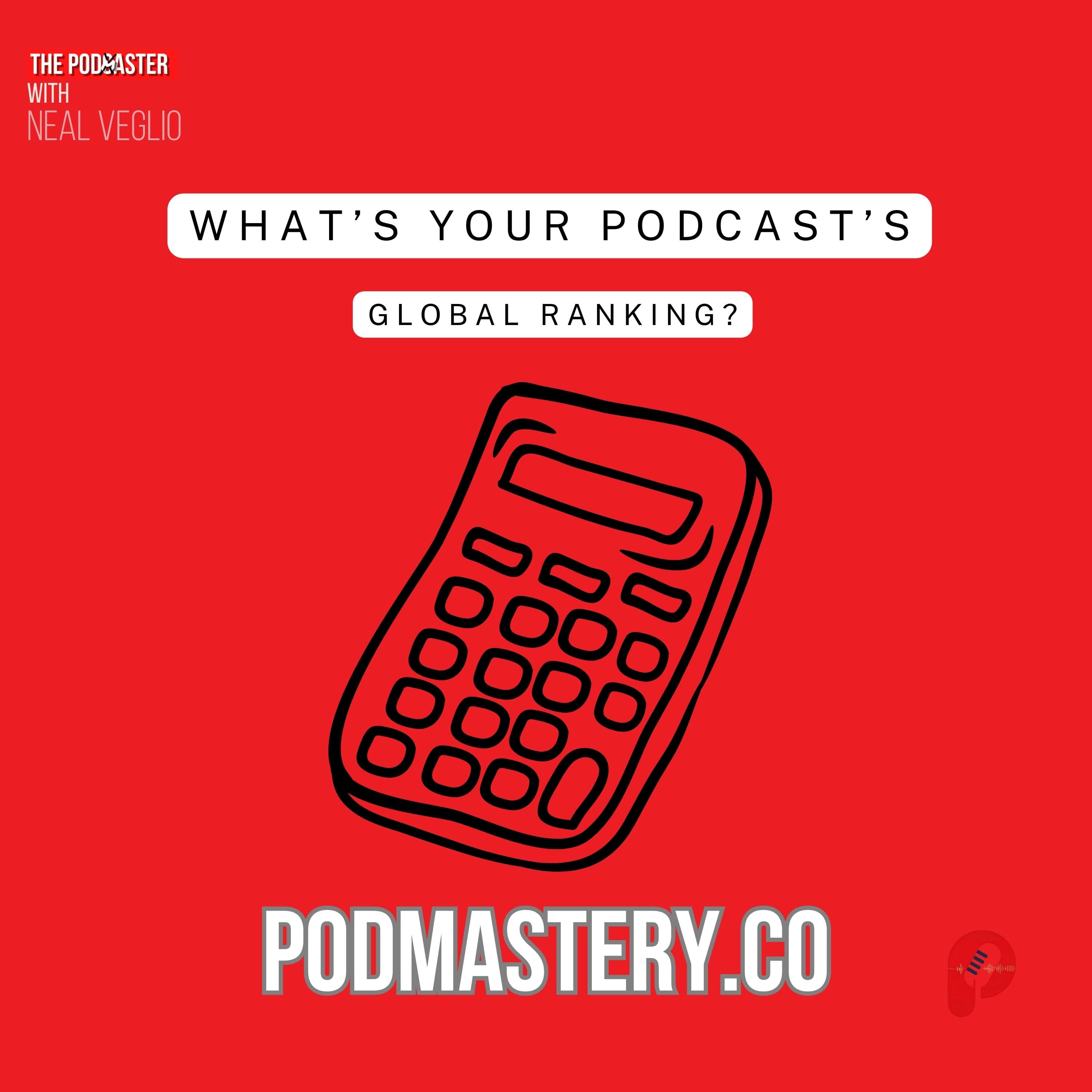 Learn Your Podcast's Real Global Ranking