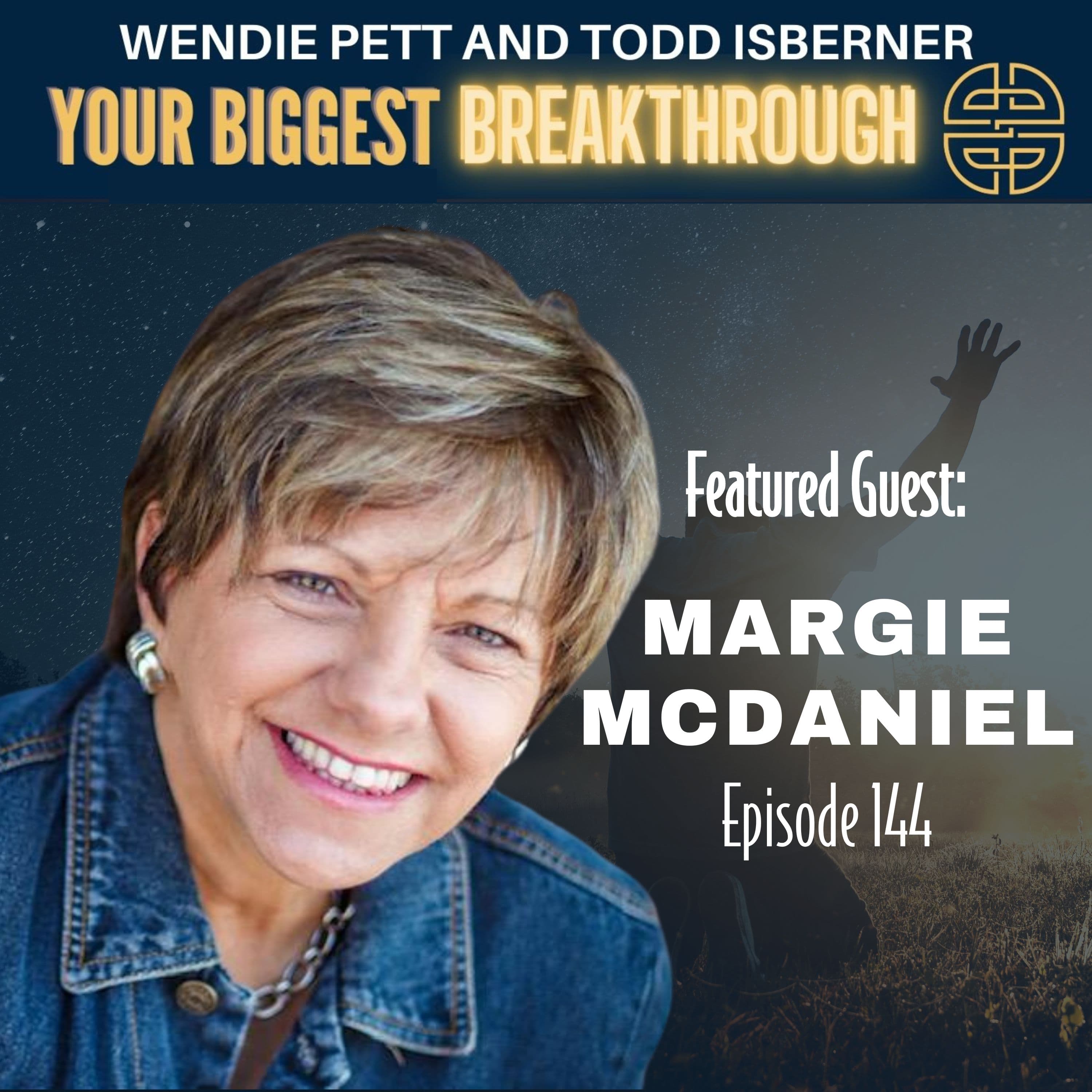 Episode 144: Finding Intimacy with God: Margie McDaniel's Journey Through Pain and Healing