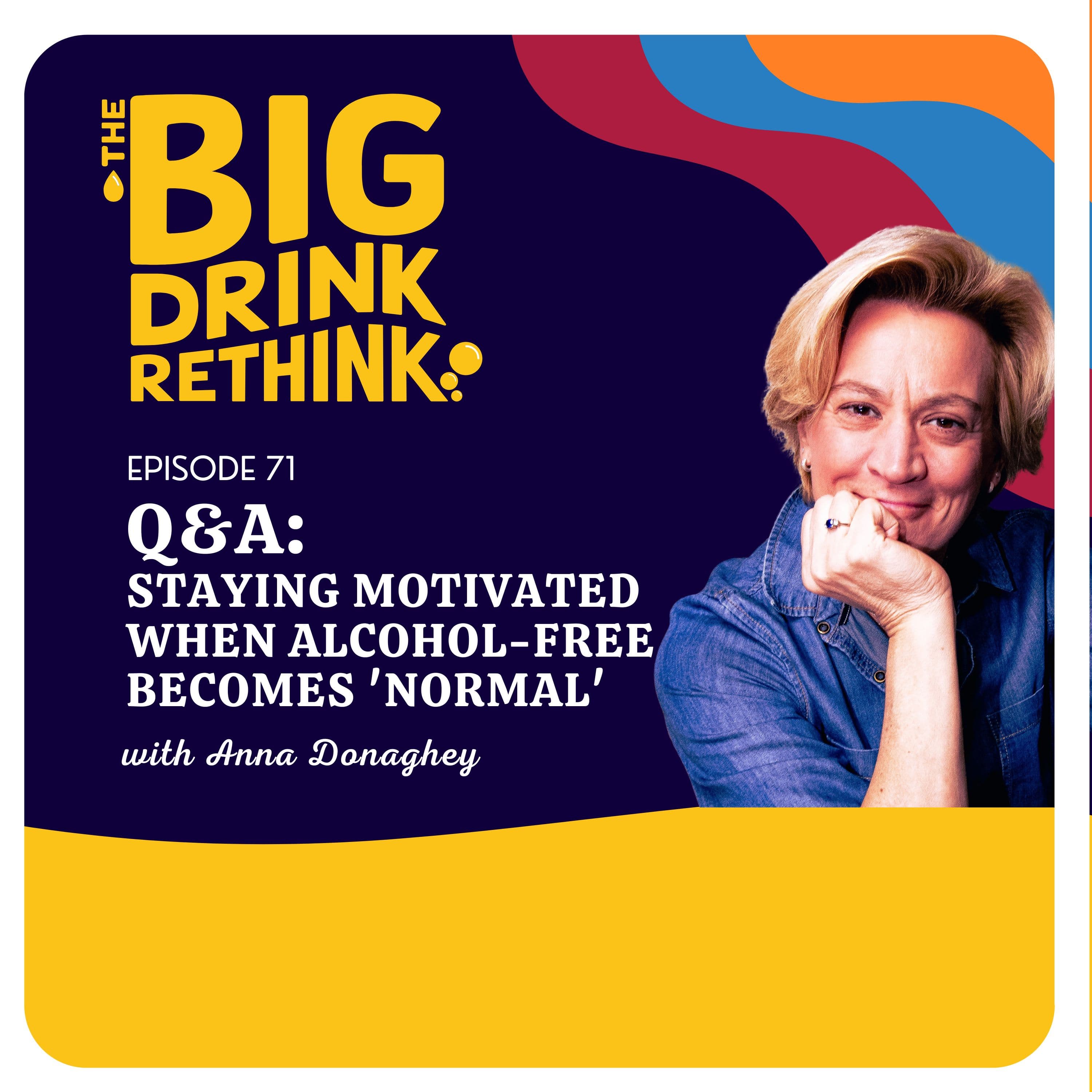 Ep 71: Q&A: Staying Motivated When Alcohol-Free Becomes 'Normal'