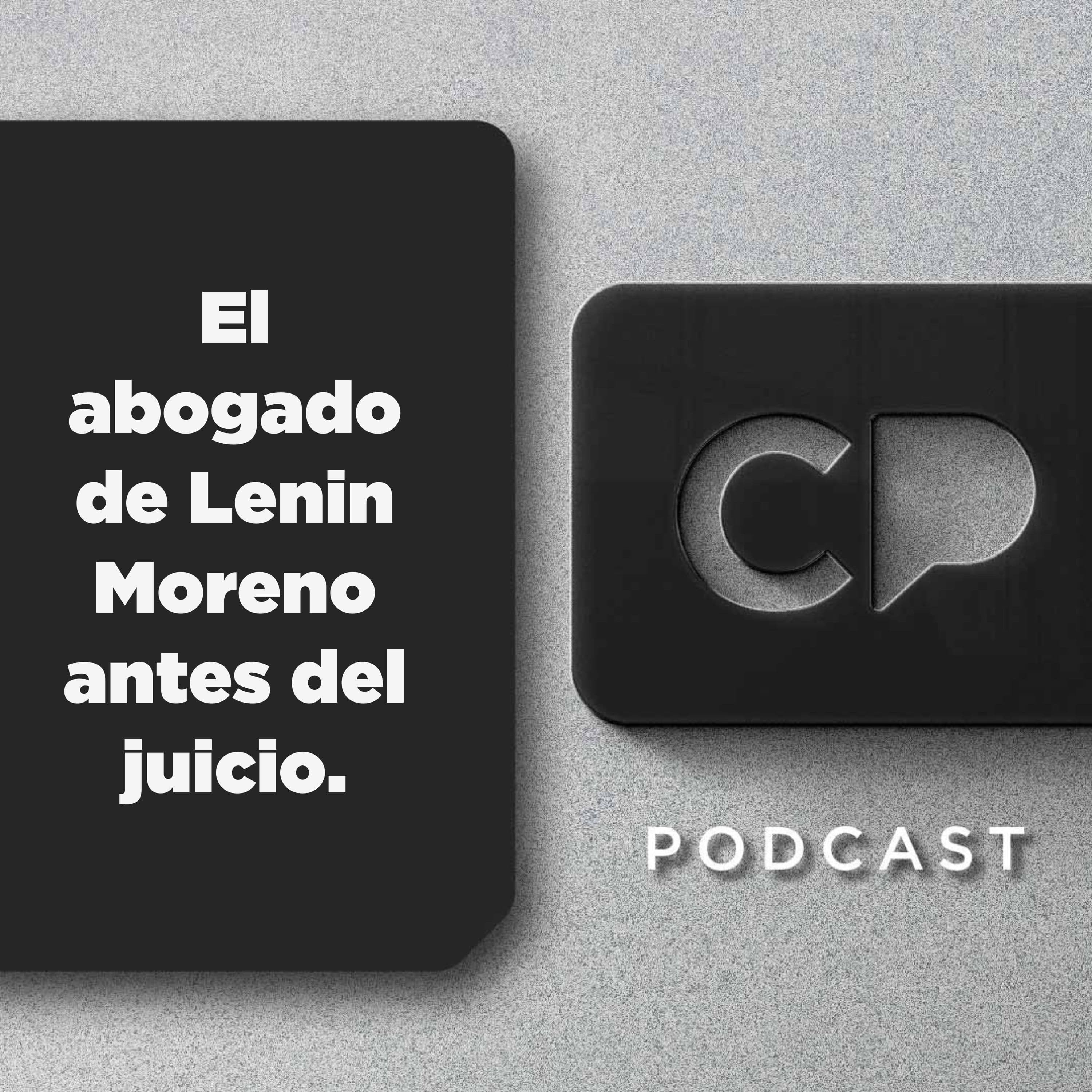 10/DIC: El abogado de Lenin Moreno antes del juicio.