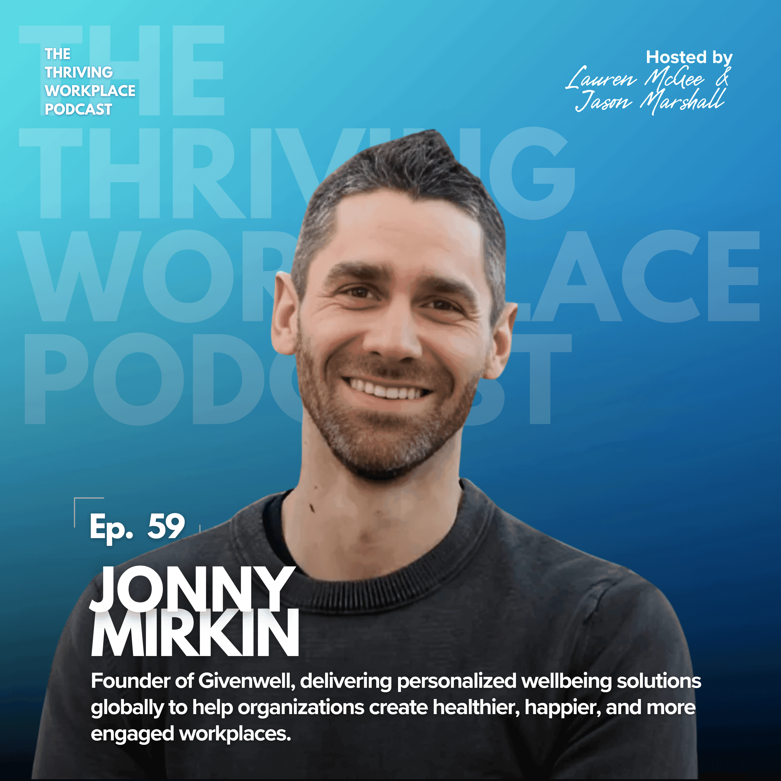 #59 Workplace Wellbeing Reimagined: Burnout, Culture, and Proactive Strategies with Jonny Mirkin of GivenWell