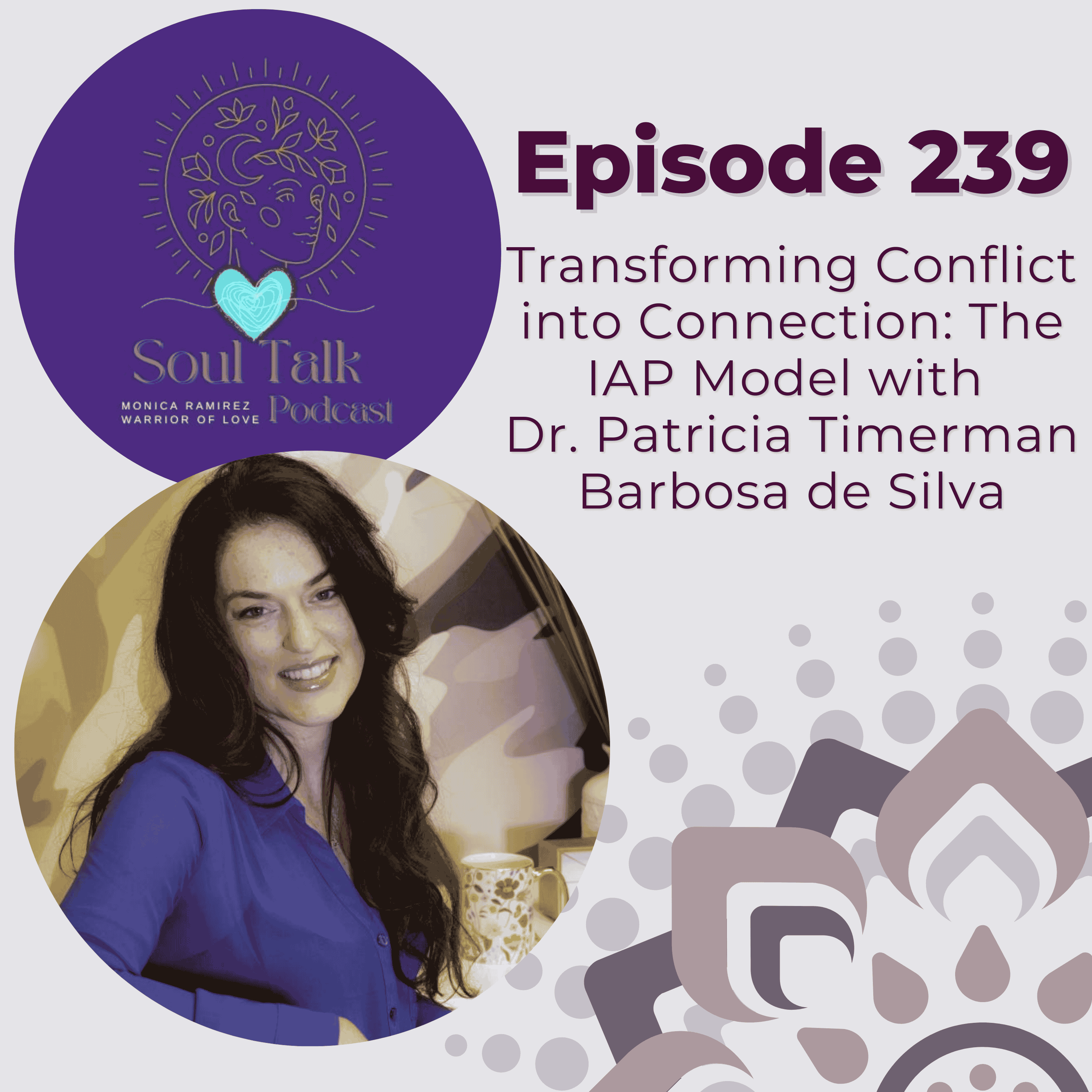 The Soul Talk Episode 239: Transforming Conflict into Connection - The IAP Model with Dr. Patricia Timerman Barbosa de Silva