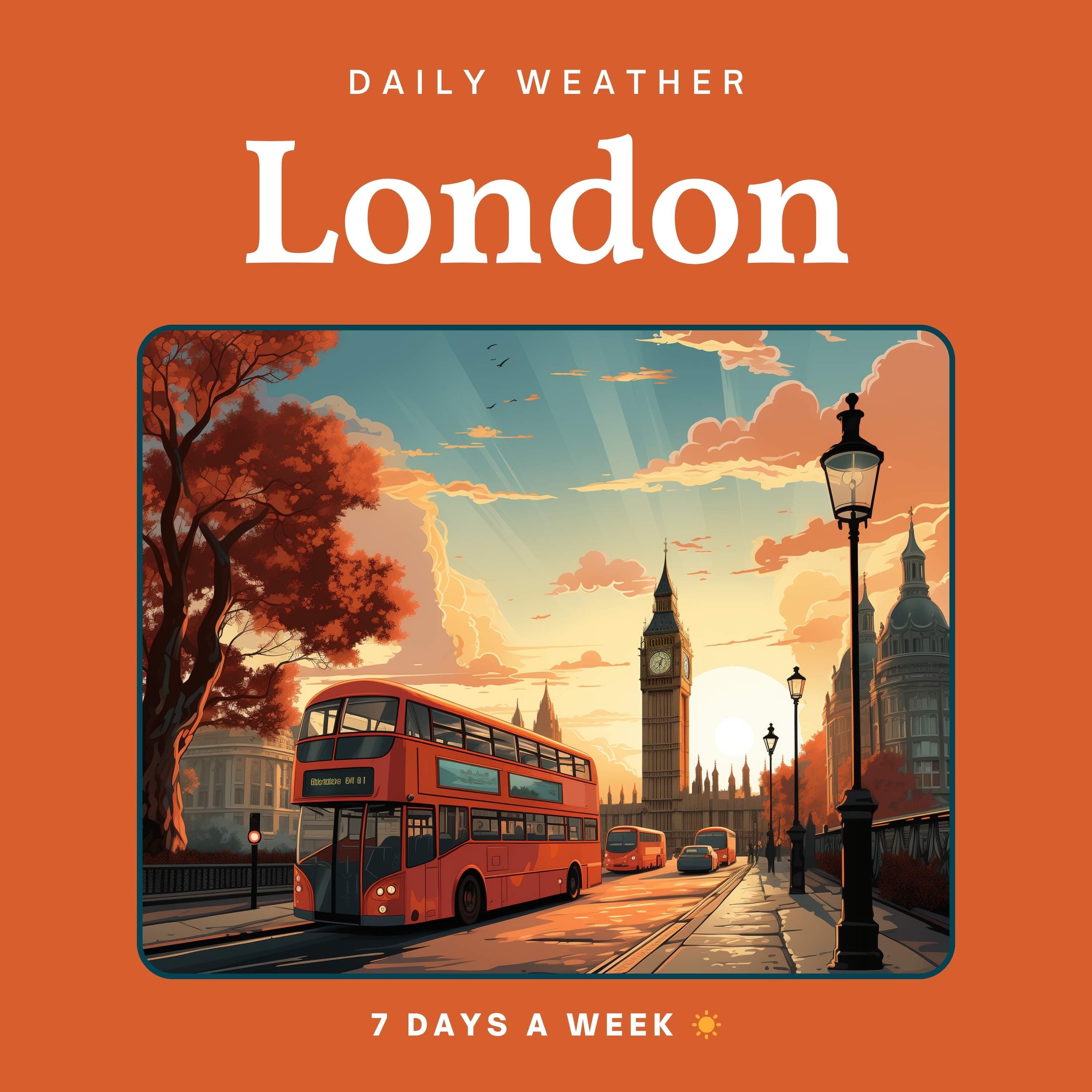 Sun Dec 21st, '25 - Daily Weather for London