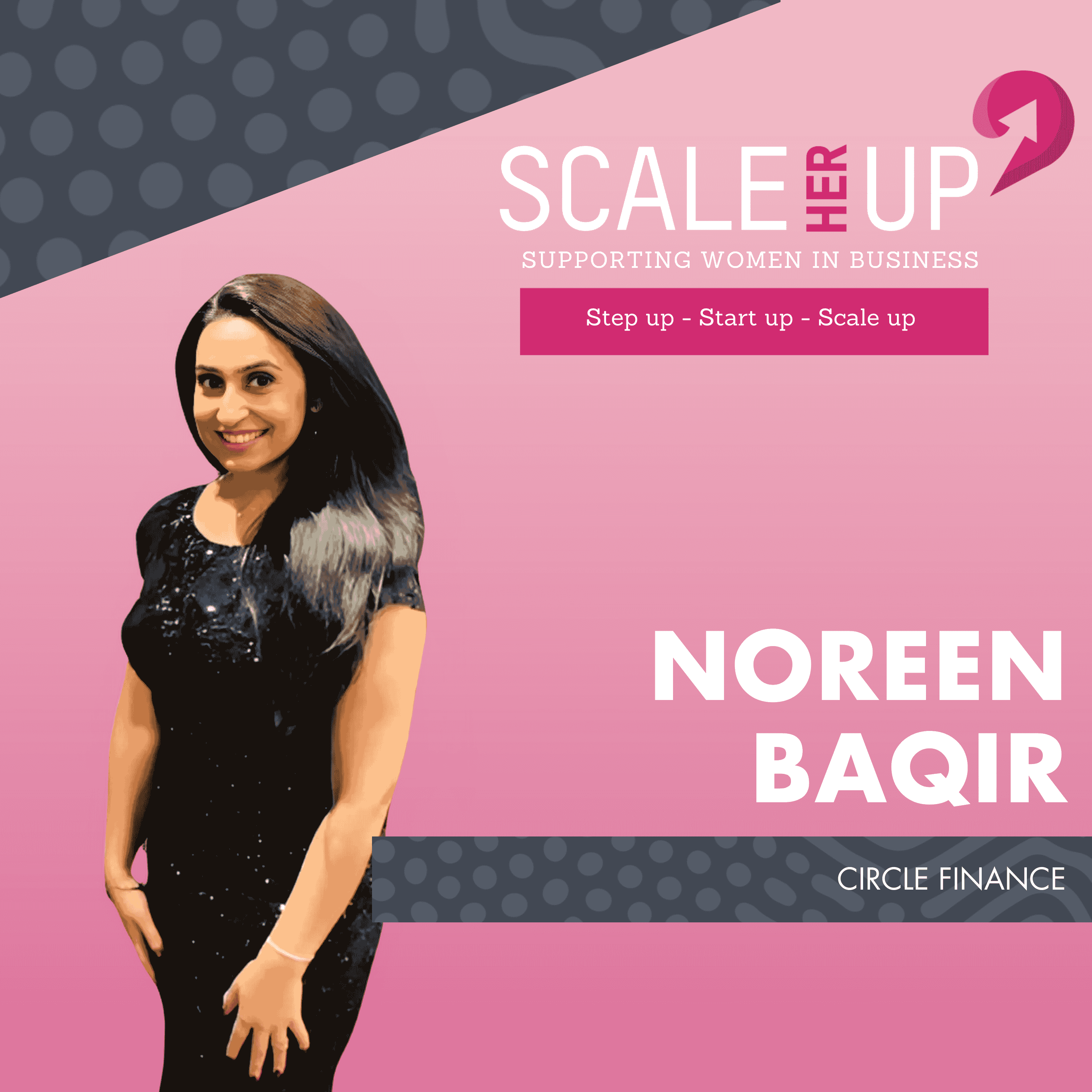 "Dream big, work your backside off to get it” with Noreen Baqir