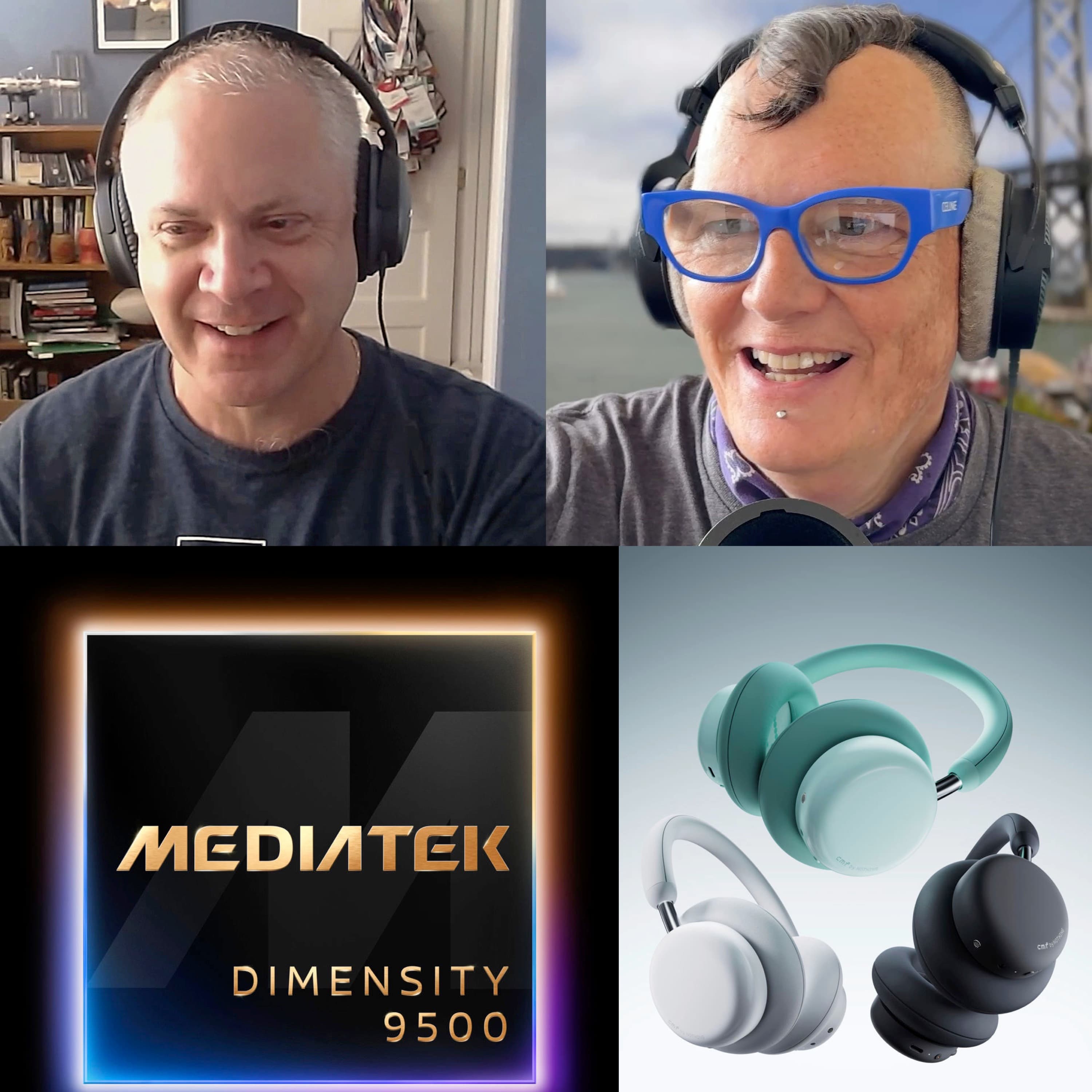 MediaTek Dimensity 9500 in depth, Meta Ray-Ban Display, Xiaomi 17 Pro and Pro Max, Xiaomi 15T series, OnePlus 15 teaser, Realme GT 8 Pro leaks, CMF Headphone Pro, and more with Siegfried Chang and Rob Pegoraro
