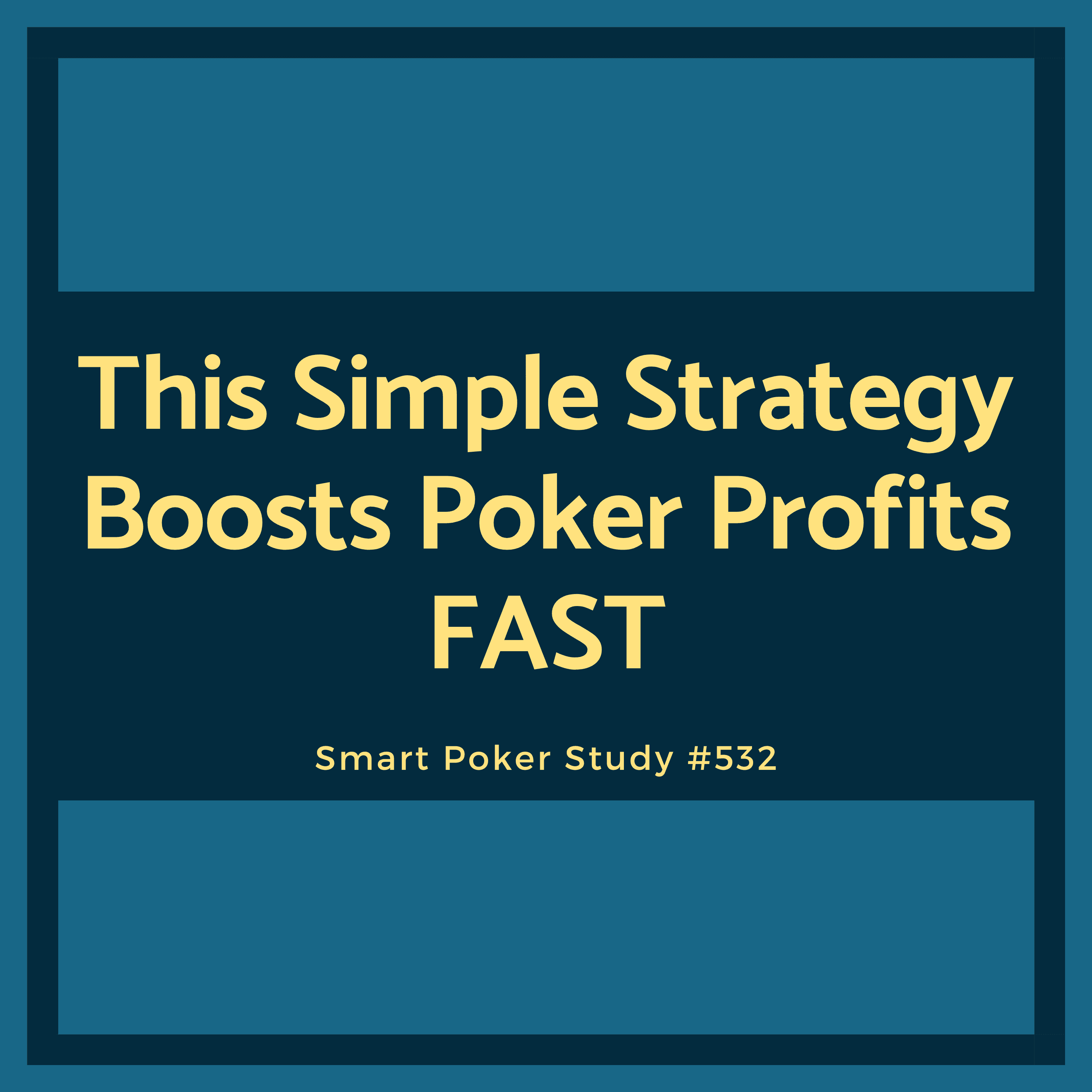 This Simple Strategy Boosts Your Poker Profits FAST + FREE Course!